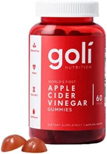 Goli Apple Cider Vinegar Gummy Nutritional vitamins – 60 Rely – Nutritional vitamins B9 & B12, Gelatin-Free, Gluten-Totally free, Vegan & Non-GMO