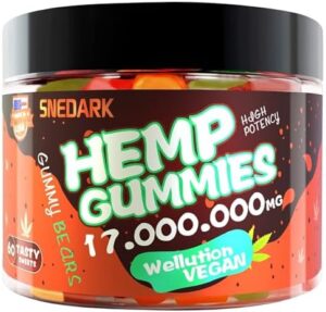 Hemp Gummies – Great for Peace & Relaxation, Soothes Soreness and Discomfort in The Body, High Potency Hеmр Oil Extract, Natural Fruity Flavors – Made in USA